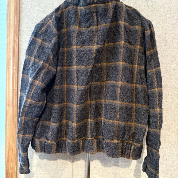 Forever 21 Gray and Brown cowl neck top - Picture 2 of 3